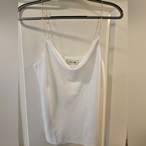 DO+BE White Cami. Size Small.